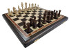 Шахматы деревянные Стаунтон черное дерево 45 на 45 см, фигуры с утяжелением фото 2 — hichess.ru - шахматы, нарды, настольные игры