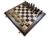 Шахматы деревянные Стаунтон черное дерево 45 на 45 см, фигуры с утяжелением фото 6 — hichess.ru - шахматы, нарды, настольные игры