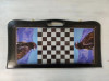 Нарды из дерева с рисунком Орла в дипломате 50 на 50 см фото 3 — hichess.ru - шахматы, нарды, настольные игры