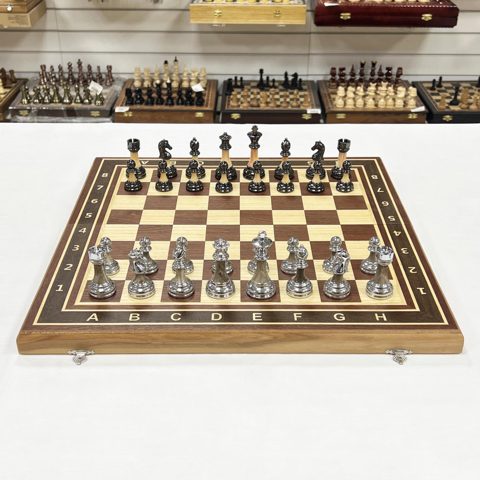 Шахматы подарочные Итальянский дизайн красное дерево фото 1 — hichess.ru - шахматы, нарды, настольные игры