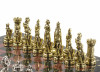 Шахматы "Рыцари" 44х44 см лемезит фото 4 — hichess.ru - шахматы, нарды, настольные игры