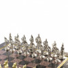 Шахматный ларец "Русь" из креноида и змеевика фото 4 — hichess.ru - шахматы, нарды, настольные игры
