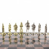 Шахматный ларец "Русь" из креноида и змеевика фото 5 — hichess.ru - шахматы, нарды, настольные игры