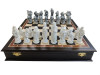 Шахматы подарочные Русские сказки в деревянном ларце из черного дерева фото 1 — hichess.ru - шахматы, нарды, настольные игры