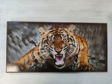 Нарды деревянные Оскал Тигра большие 60 см — hichess.ru - шахматы, нарды, настольные игры