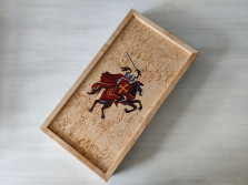 Нарды &quot;Рыцарь&quot; Карельская Береза — hichess.ru - шахматы, нарды, настольные игры