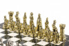 Шахматы "Рыцари" 44х44 см мрамор фото 4 — hichess.ru - шахматы, нарды, настольные игры