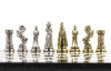 Шахматы "Рыцари" 44х44 см мрамор фото 5 — hichess.ru - шахматы, нарды, настольные игры