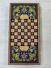 Нарды деревянные Девичья Башня 40 на 40 см фото 3 — hichess.ru - шахматы, нарды, настольные игры
