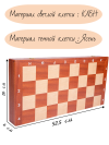 Шахматы турнирные Стаунтон 6 для детей и взрослых с ячейками фото 4 — hichess.ru - шахматы, нарды, настольные игры