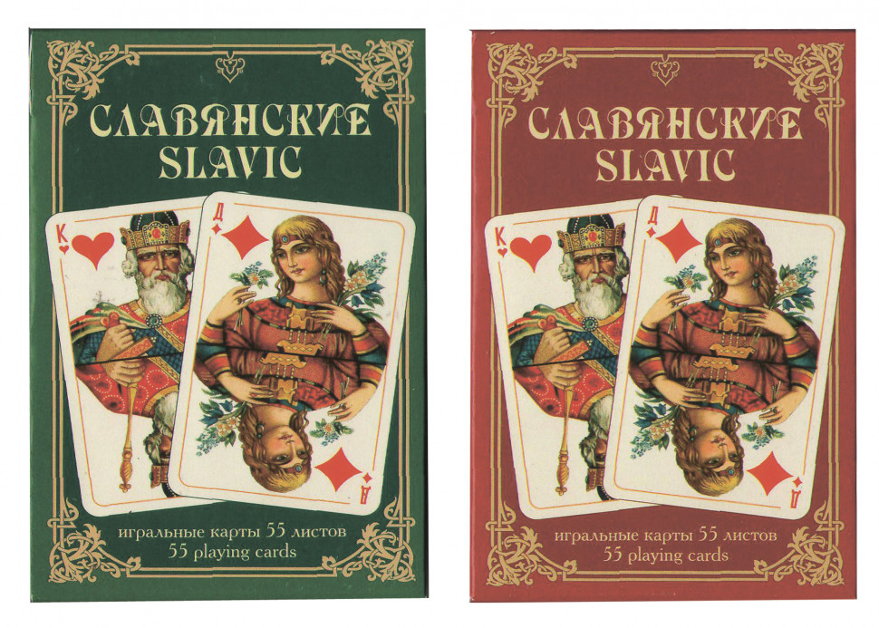 Игральные карты Славянские 36 листов фото 1 — hichess.ru - шахматы, нарды, настольные игры