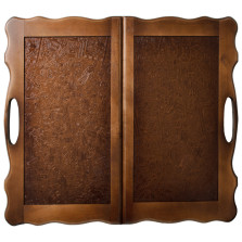 Нарды Кожаные Египет большие в дипломате — hichess.ru - шахматы, нарды, настольные игры