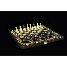 Шахматы янтарные Олива — hichess.ru - шахматы, нарды, настольные игры