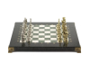 Шахматы Рыцари 28х28 см из офиокальцита и мрамора фото 2 — hichess.ru - шахматы, нарды, настольные игры