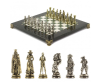 Шахматы Рыцари 28х28 см из офиокальцита и мрамора фото 1 — hichess.ru - шахматы, нарды, настольные игры