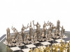 Шахматный стол "Греческая мифология" мрамор змеевик фото 4 — hichess.ru - шахматы, нарды, настольные игры