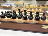 Шахматный ларец Махагон красное дерево с фигурами Неваляшки 45 см фото 6 — hichess.ru - шахматы, нарды, настольные игры