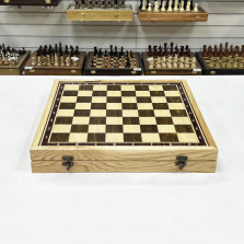 Шахматный ларец эксклюзивный из граба без фигур светлый — hichess.ru - шахматы, нарды, настольные игры