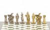 Шахматы "Спартанцы" из мрамора 28х28 см фото 5 — hichess.ru - шахматы, нарды, настольные игры