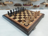 Шахматы из дерева Стаунтон венге 50 см с утяжелением фото 2 — hichess.ru - шахматы, нарды, настольные игры