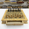 Шахматный ларец эксклюзивный из карельской березы Элит большой фото 2 &mdash; hichess.ru - шахматы, нарды, настольные игры