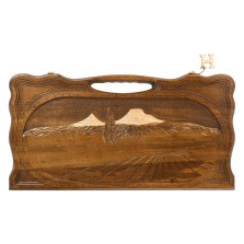 Нарды резные Арарат с ручкой 60, Haleyan — hichess.ru - шахматы, нарды, настольные игры