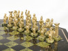 Шахматный стол "Римляне" бронза змеевик фото 4 — hichess.ru - шахматы, нарды, настольные игры