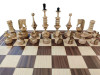 Шахматы Рояльные из ореха и клена, 45 на 45 см в разложенном виде фото 5 — hichess.ru - шахматы, нарды, настольные игры