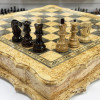 Шахматный ларец подарочный из карельской березы Элит узорный фото 9 &mdash; hichess.ru - шахматы, нарды, настольные игры