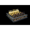 Шахматы янтарные в ларце из мореного дуба фото 1 — hichess.ru - шахматы, нарды, настольные игры