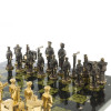 Шахматы каменные Железнодорожники змеевик 40 см фото 3 — hichess.ru - шахматы, нарды, настольные игры