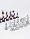 Шахматные фигуры Итальянский дизайн темные Люкс фото 1 — hichess.ru - шахматы, нарды, настольные игры