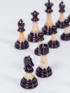 Шахматные фигуры Итальянский дизайн темные Люкс фото 3 — hichess.ru - шахматы, нарды, настольные игры