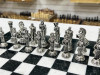 Шахматы каменные Афина мрамор/змеевик 32х32 фото 5 — hichess.ru - шахматы, нарды, настольные игры