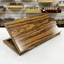 Нарды эксклюзивные из массива ясеня и палисандра 60 см — hichess.ru - шахматы, нарды, настольные игры