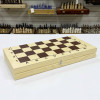 Шашки в деревянной доске с фишками из бука 43 см фото 5 &mdash; hichess.ru - шахматы, нарды, настольные игры