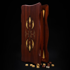 Нарды авторские из падука, мастерская Кадун — hichess.ru - шахматы, нарды, настольные игры