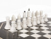 Шахматный стол из мрамора и змеевика №1 фото 4 — hichess.ru - шахматы, нарды, настольные игры