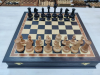 Шахматы в ларце моренный дуб большие Этюд с утяжелением фото 1 — hichess.ru - шахматы, нарды, настольные игры