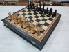 Шахматы в ларце моренный дуб большие Этюд с утяжелением фото 2 — hichess.ru - шахматы, нарды, настольные игры