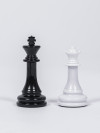 Шахматные фигуры Итальянский Дизайн черно белые фото 1 — hichess.ru - шахматы, нарды, настольные игры