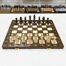 Шахматы-шашки подарочные Стаунтон Мадон — hichess.ru - шахматы, нарды, настольные игры