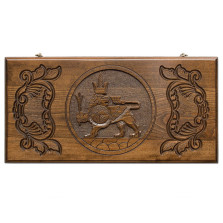 Нарды резные &quot;Лев 2&quot; 60, Zakaryan — hichess.ru - шахматы, нарды, настольные игры