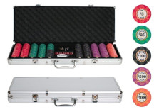 Набор для покера Luxury Ceramic на 500 фишек — hichess.ru - шахматы, нарды, настольные игры