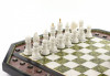 Шахматный стол из мрамора и змеевика №2 фото 4 — hichess.ru - шахматы, нарды, настольные игры