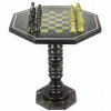 Шахматный стол из змеевика фото 2 — hichess.ru - шахматы, нарды, настольные игры