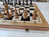 Шахматы турнирные Стаунтон с утяжелением на доске 47 на 47 см фото 4 — hichess.ru - шахматы, нарды, настольные игры