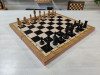 Шахматы турнирные Стаунтон с утяжелением на доске 47 на 47 см фото 5 — hichess.ru - шахматы, нарды, настольные игры