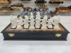 Шахматы Сказочные в ларце из мореного дуба фото 1 — hichess.ru - шахматы, нарды, настольные игры