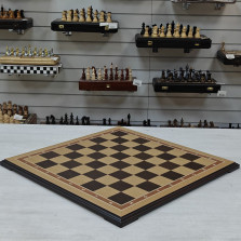 Шахматная доска нескладная Дуб большая 50см — hichess.ru - шахматы, нарды, настольные игры